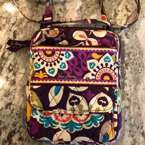 Vera Bradley Mini Hipster Plum Crazy Crossbody